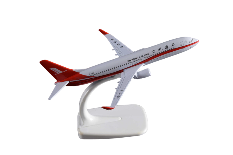 B737 Shanghai Airlines Diecast Metal Model