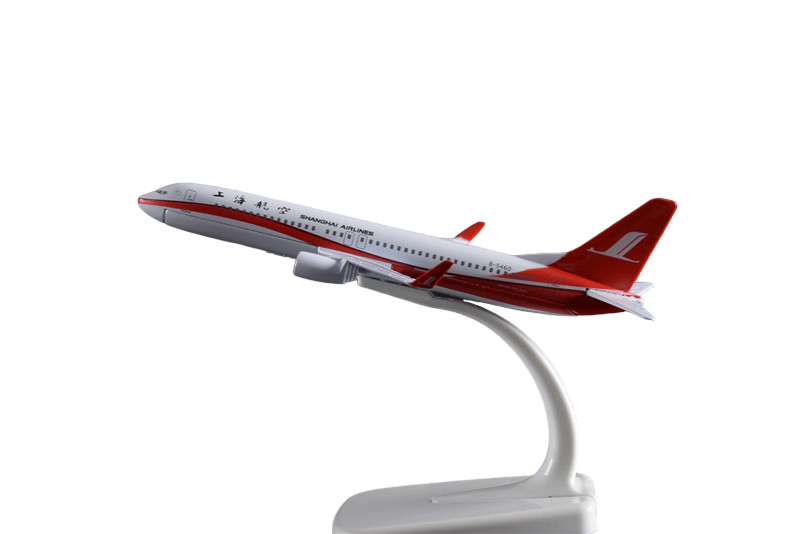 B737 Shanghai Airlines Diecast Metal Model
