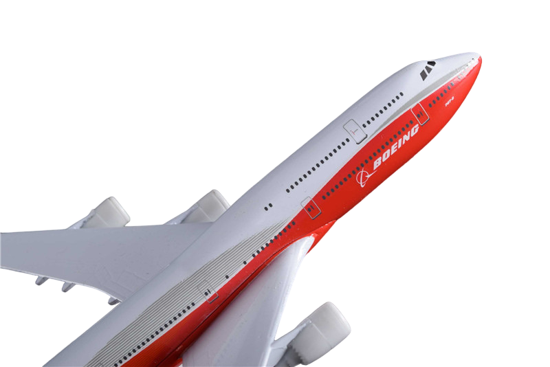 B747 Diecast Metal Airplane Model