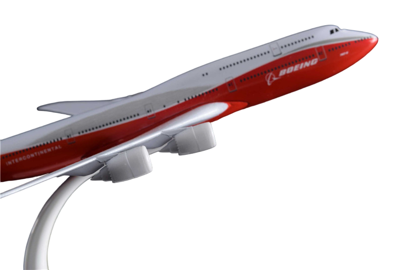 B747 Diecast Metal Airplane Model