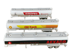 1/50 Scale Fuel Tanker Truck - Alloy Cab & Realistic Details