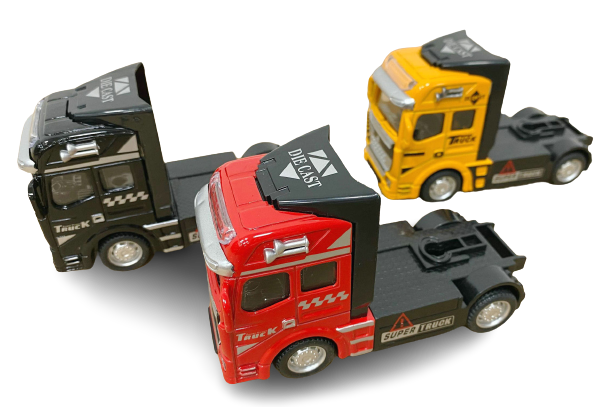 1/50 Scale Fuel Tanker Truck - Alloy Cab & Realistic Details