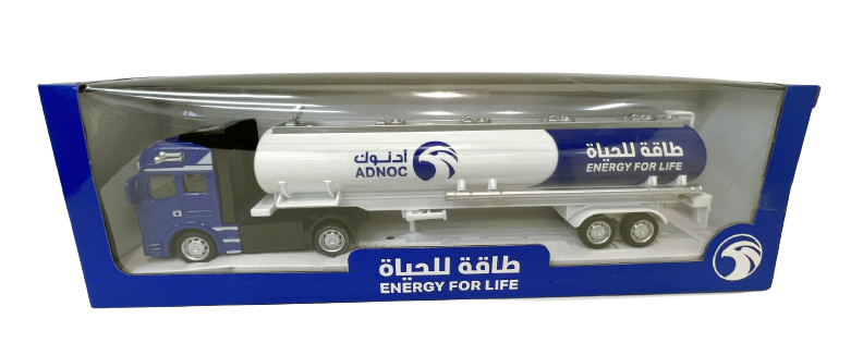 1/50 Scale Fuel Tanker Truck - Alloy Cab & Realistic Details