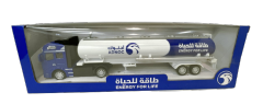 1/50 Scale Fuel Tanker Truck - Alloy Cab & Realistic Details