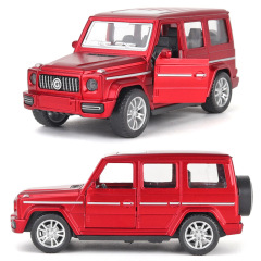 1:36 Off-Road Jeep Diecast Model - Rugged Alloy Toy with Pull-Back Function