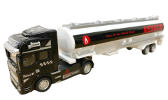 1/50 Scale Fuel Tanker Truck - Alloy Cab & Realistic Details