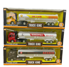 1/50 Scale Fuel Tanker Truck - Alloy Cab & Realistic Details