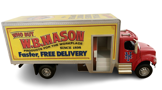 1/50 American Box Van Truck - Alloy Cab with Openable Rear Doors