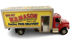 1/50 American Box Van Truck - Alloy Cab with Openable Rear Doors