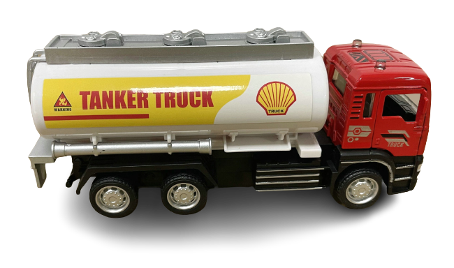 1/50 Short Oil Tanker with Detachable Tank & Tilting Cab