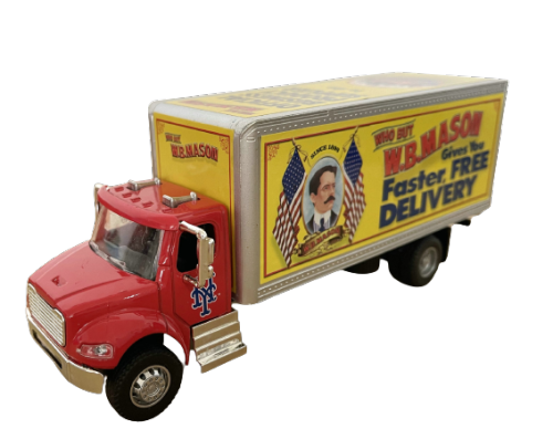 1/50 American Box Van Truck - Alloy Cab with Openable Rear Doors