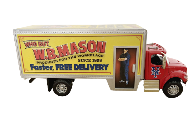 1/50 American Box Van Truck - Alloy Cab with Openable Rear Doors