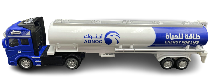 1/50 Heavy Duty Oil Tanker Model - Precision Diecast Transport