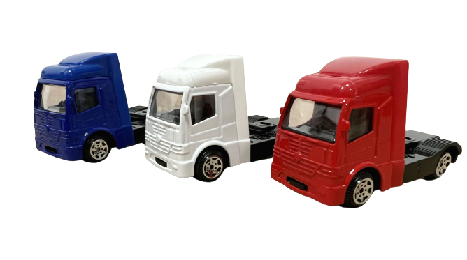 1/87 Scale Diecast Metal Container Truck Model - Realistic Logistics Transport Vehicle Toy for Collectors
