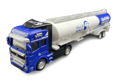 Scale 1:50 diecast oil tanker truck model