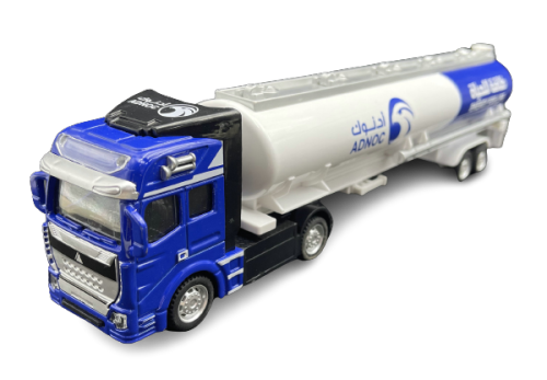 1/50 Heavy Duty Oil Tanker Model - Precision Diecast Transport