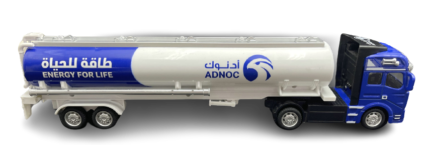 1/50 Heavy Duty Oil Tanker Model - Precision Diecast Transport