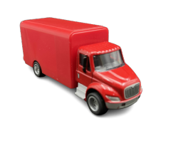 1:43 diecast cargo truck toy