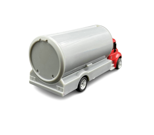 Scale 1:43 diecast tank truck oil truck toy model