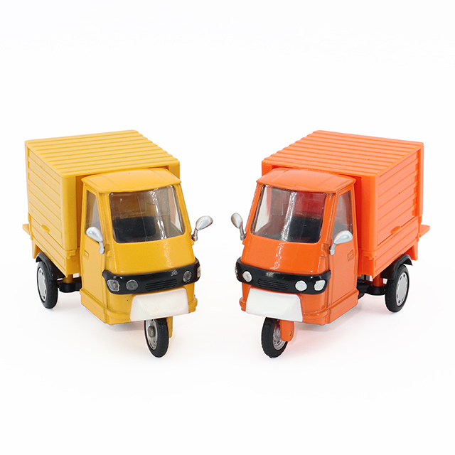 1:43 Scale Creative Ice Cream Tricycle Diecast - Pull-Back Alloy Dessert Truck