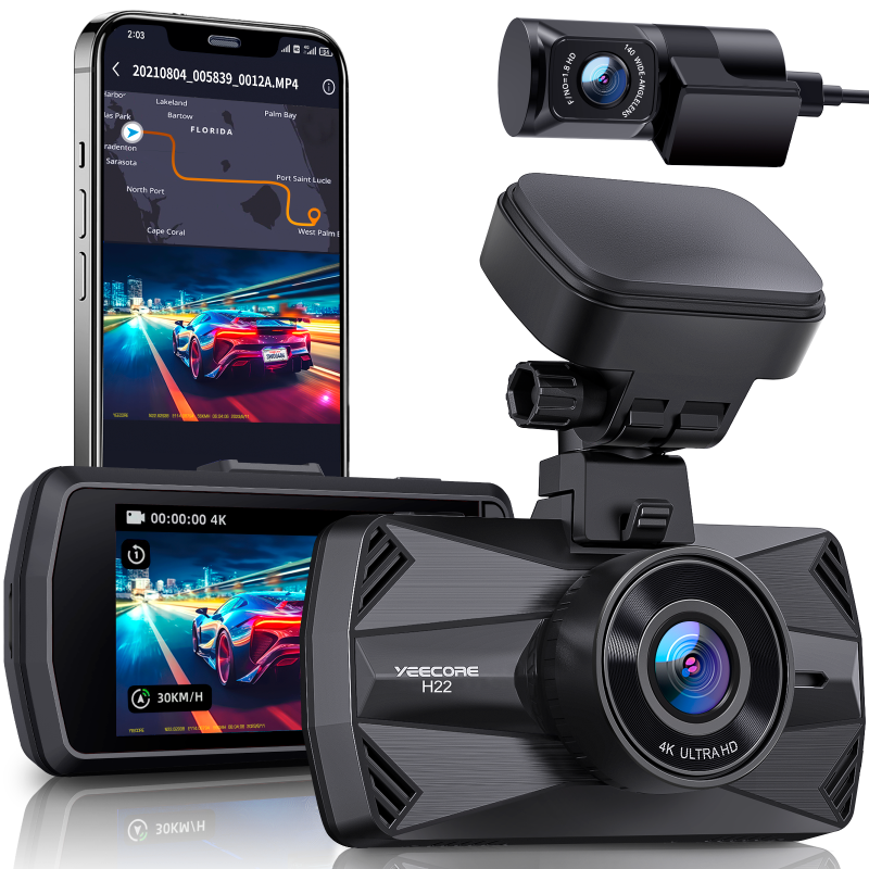 H22 4K Dual dash cam