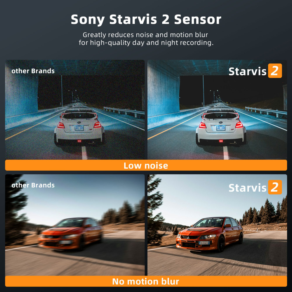 D53 3 Channel dash cam