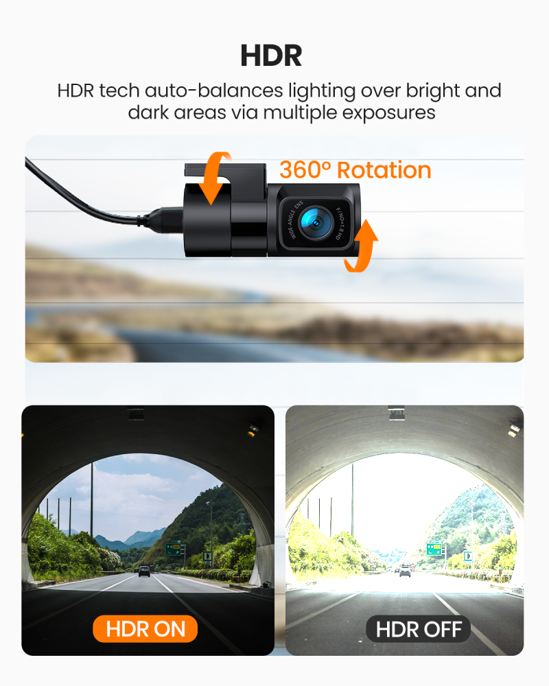 Adjustable Rear Camera (Cable NOT INCLUDED)