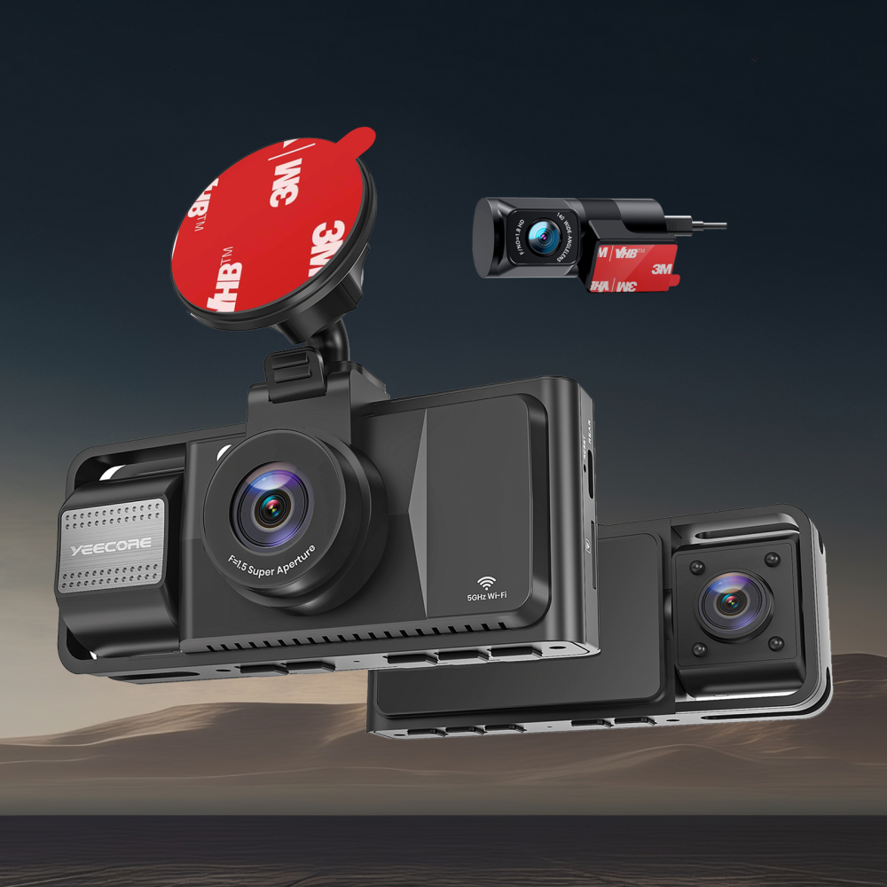 3M Sticky Adhesive for D53 Dash Cam Mount  (4 pcs)