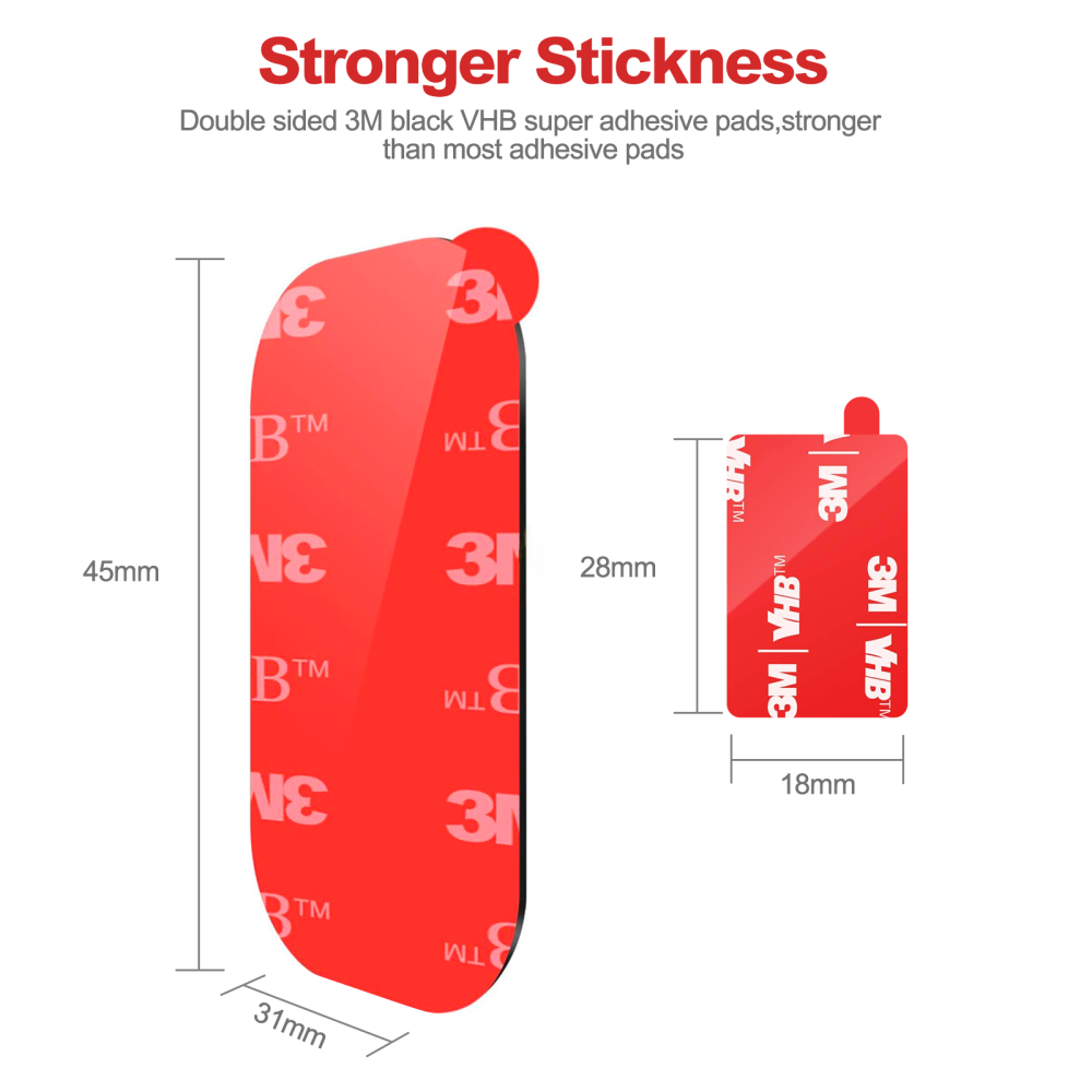 3M Vhb Sticky Adhesive Pads (4 pcs), Applicable models for D22 & D21 & H22