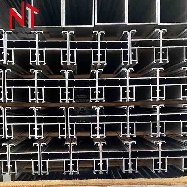 Aluminum folding door profiles