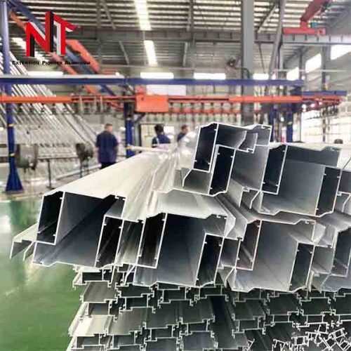 Aluminum alloy sliding door edging profile