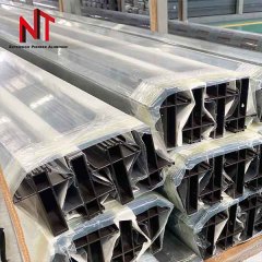 Reinforced mullion profile for swing window or door