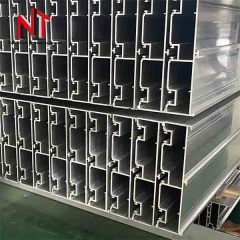 Track aluminum profile for sliding door