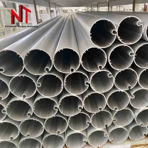 Aluminium sunshade scroll profiles