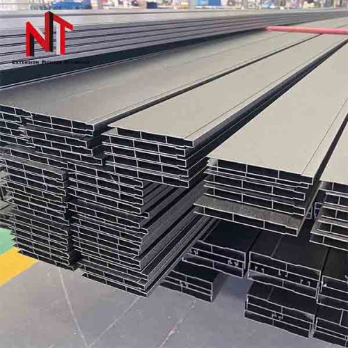 Door fastener aluminum profile