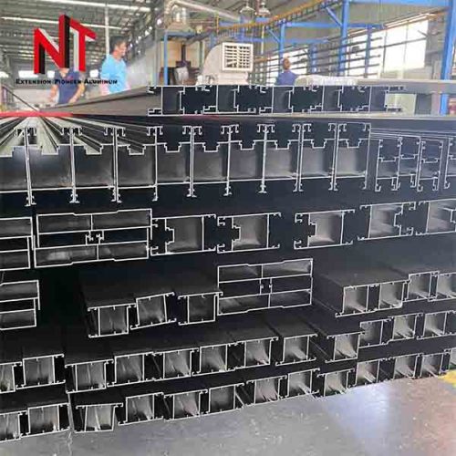 Aluminium profile for window and door