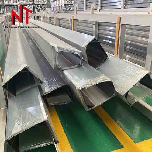 U channel aluminum for glass balcony