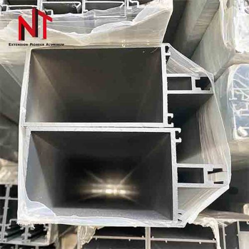Aluminum profiles for wall covering