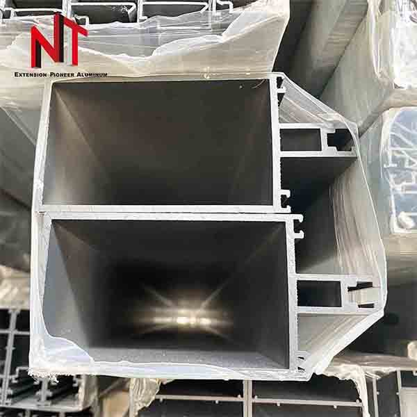 Aluminum profiles for wall covering