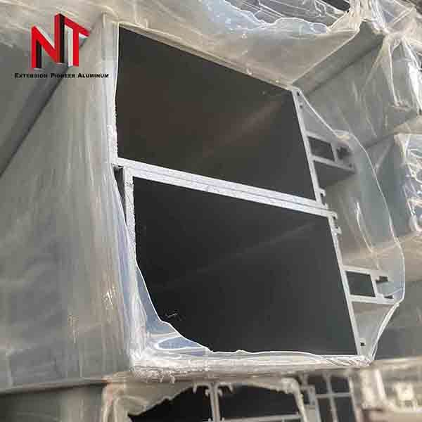 Aluminum profiles for wall covering