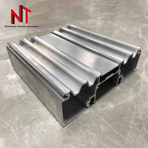 Aluminium profiles for industrial guide rails