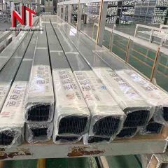 powder coating aluminium louver profile