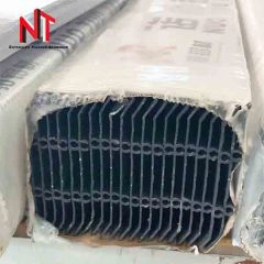 powder coating aluminium louver profile