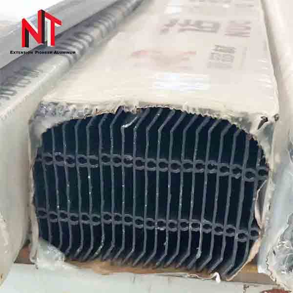 powder coating aluminium louver profile