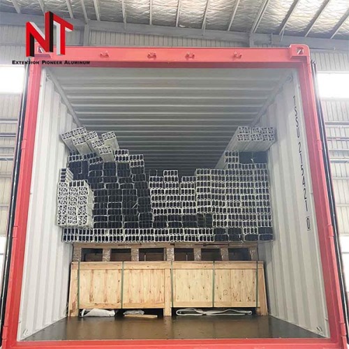 Aluminum for making windows and doors