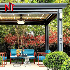 outdoor aluminum pergola louvre