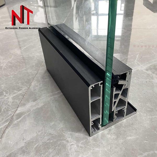 aluminum profiles for glass u shape