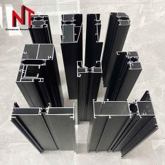 Different types aluminum folding door profiles suppliers