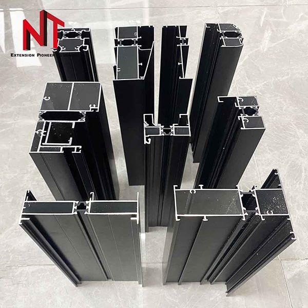 Different types aluminum folding door profiles suppliers