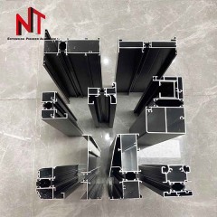 Different types aluminum folding door profiles suppliers